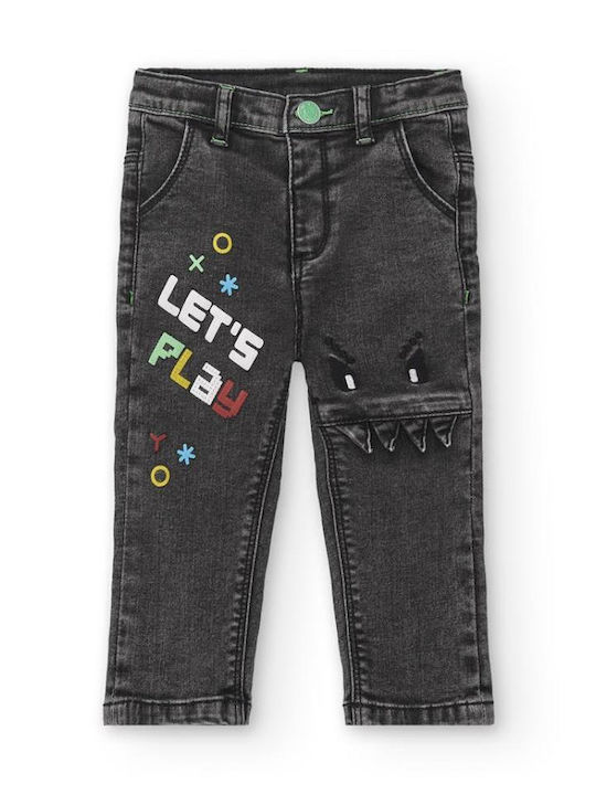 Kids' Denim Pants Black