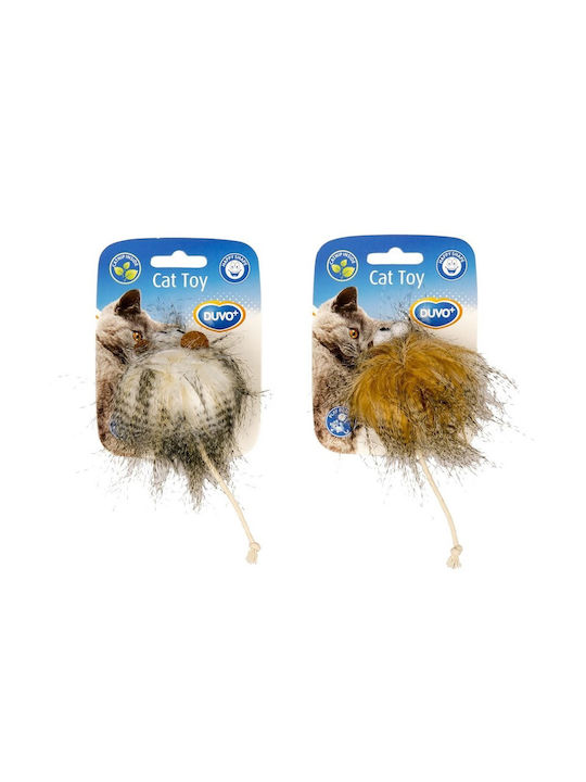 Cat Toy Catnip Fluffy Mouse Duvoplus