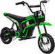 Kids Motorbike Inspired Electric 24 Volt Green