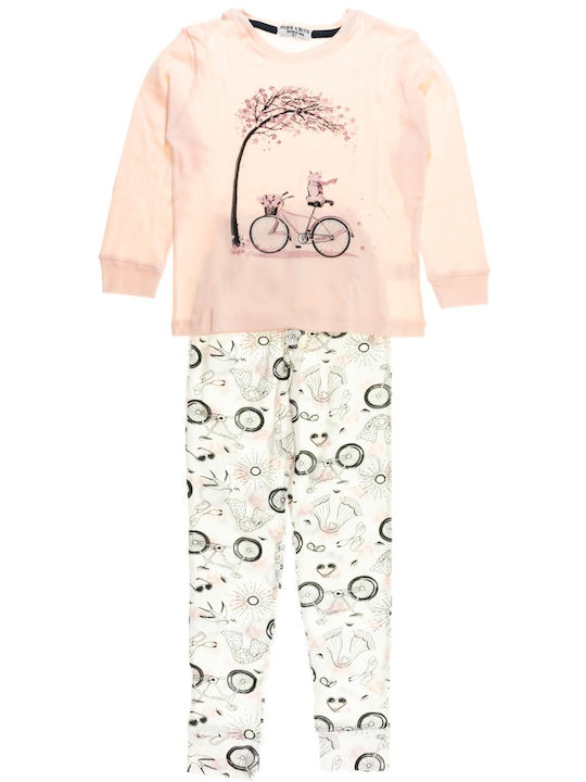 Evita Kids Pyjamas Pink Autumn