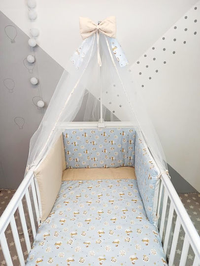 Baby Star Set Pentru Patut Girafe Ciel 6buc piese