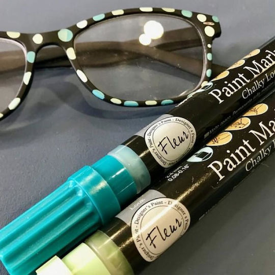 Fleur Lackmarker Kreideoptik F01 Titanweiß