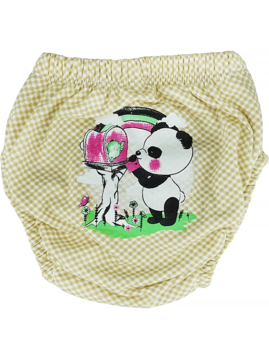 Poopes Panta Kids' Brief Beige