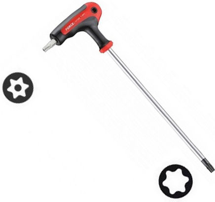 Force Κλειδί Torx σε Σχήμα Ταφ