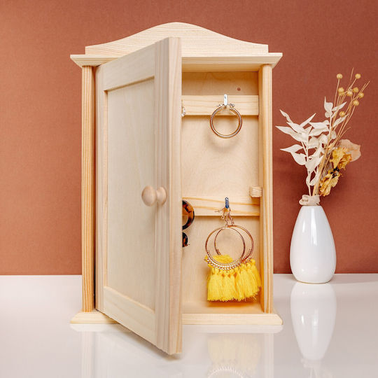 Creative Дървена Стенна Ключалка 20x6x29.5см
