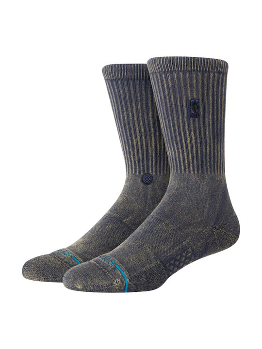 Stance Nba Logoman Wash Athletic Socks Gray 1 Pair