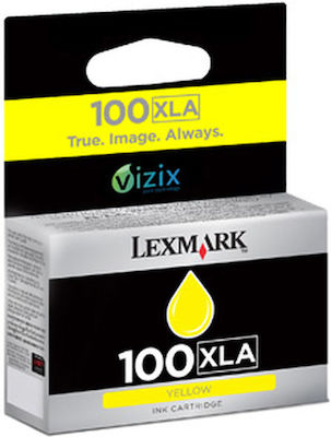 Lexmark 100XLA InkJet Printer Ink Yellow (14N1095)