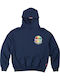 Sweatshirt mit Kapuze Indigo Navy