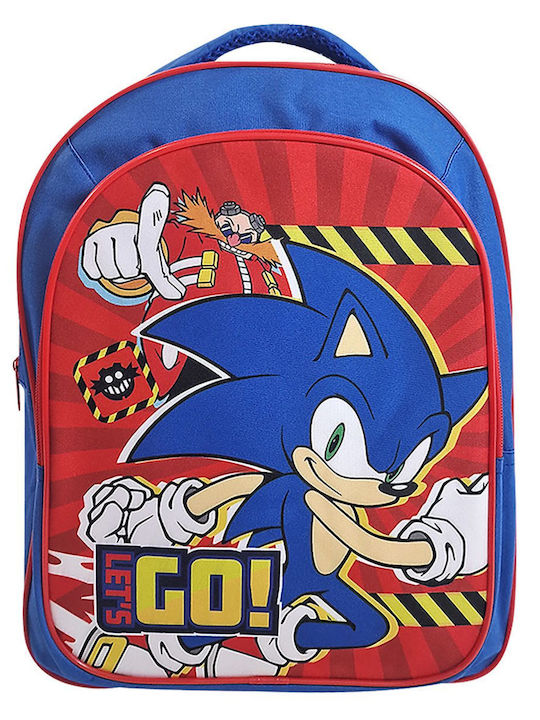Sonic Τσάντα Πλάτης Νηπιαγωγείου Μ36xπ11xυ27εκ 50-3228