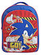 Sonic Τσάντα Πλάτης Νηπιαγωγείου Μ36xπ11xυ27εκ 50-3228