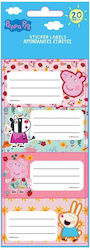 Peppa Pig Notebook Labels 200pcs