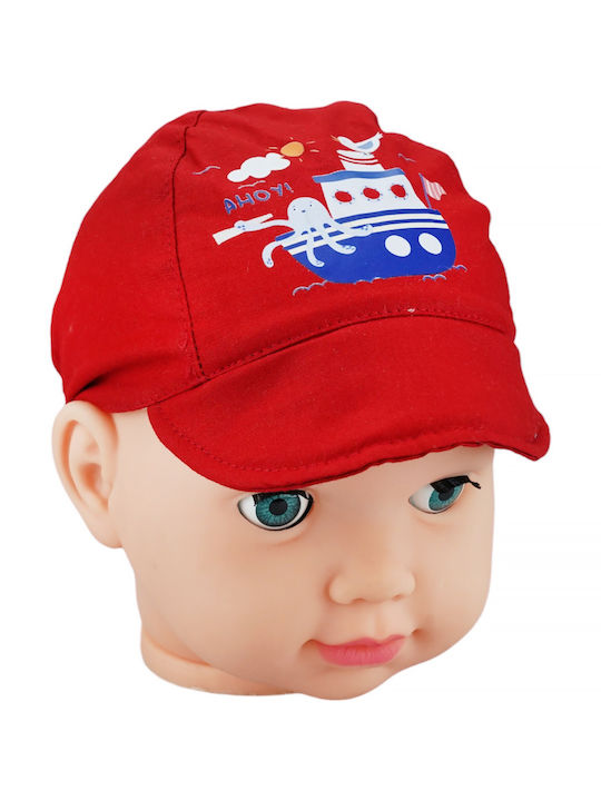 Georgia Accessories Kinderhut Jockey Rot