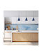 Eko Light Pendant Light Blue 17cm
