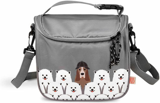 Insulated Food Transport Bag 3.5 L Grey Friends Design