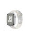 Curea Sport cu Orificii Compatibilă Apple Watch 46 mm Seria 10 Apple Watch SE 44 mm Alb