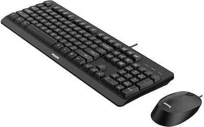 Philips SPT6207BL Keyboard & Mouse Set Spanish