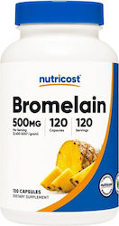 Nutricost Bromelain 500mg 120 κάψουλες