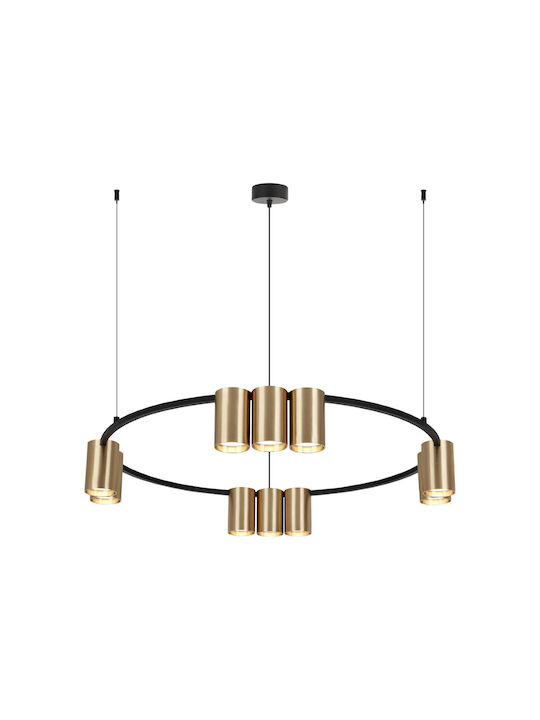 Milagro Πολυέλαιος Pendant Chandelier Black