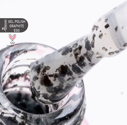 Alezori Ημιμόνιμο Βερνίκι Νυχιών Graphite 14 15ml
