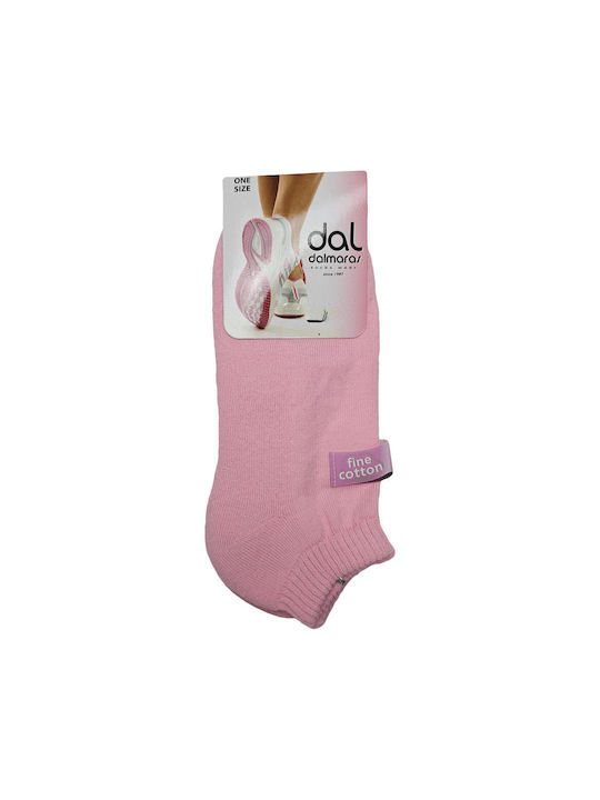 Dal Damen Socken Pink 1Pack