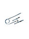 Katzengeschirr Pet Interest 30293 Go Get Geschirr & Leine Candies 30-40cm, 40-55cm, 1mm x 100cm M