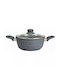 Sidirela Dutch Oven mit Glasdeckel 11cm 1Stück