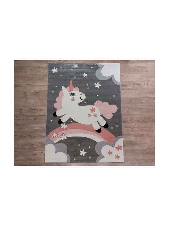 Alexander Carpets Breeze Παιδικό Χαλί Μονόκερος Μονόκερος Grey 160x230cm
