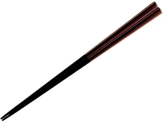 Essstäbchen Handgefertigt Holz Lackiert Rot 22,5 cm 2 Stk Kenro