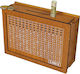 Spardose Holz Braun