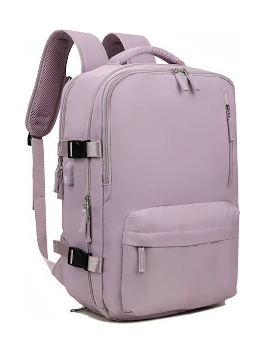 R&J Backpack Αδιάβροχο 32lt Λιλά