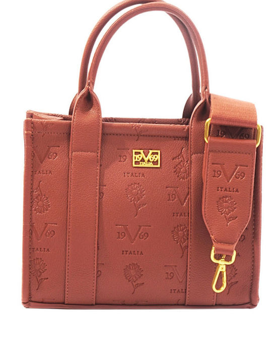 19V69 Women's Bag Tote Hand Brown