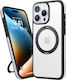 Torras Ostand Задна корица Силикон Черен (iPhon...