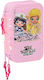 Safta 412264857 Nanana Sparkles Fabric Pencil Case Pink