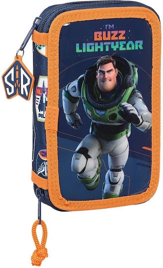 Safta 412216854 Buzz Lightyear Ученическа Несесер Материал Текстил Син