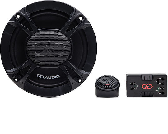 DD Audio E-C6.5b Σετ Ηχεία Αυτοκινήτου Διαιρούμενα 6.5" με 25W RMS (2 Δρόμων)
