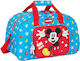 Safta Mickey Mouse Fantastic Sack Voyage Light Blue Fabric L40xW24xH23cm