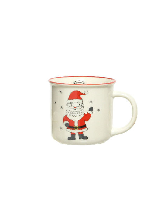 Kaemingk Weihnachtliche Becher Porzellan Santa Claus Weihnachtlich Becher Porzellan Santa Claus L12.5xB11.5xD10.5cm.