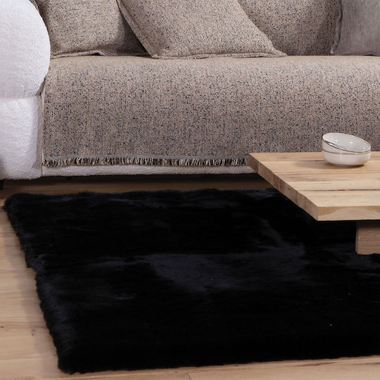 Nef-Nef Homeware Estelle Shaggy Black (034623)