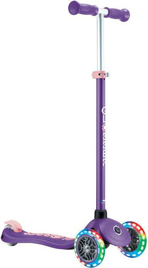 Globber Scuter Copii Pliabil Primo Plus 3 Roți Pentru 3+ Ani Violet