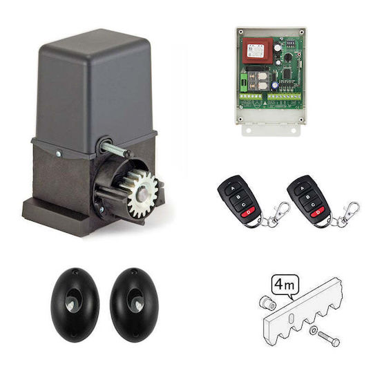GRsistemi Set Garage Door Motor for Sliding Door for Maximum Weight 400kg