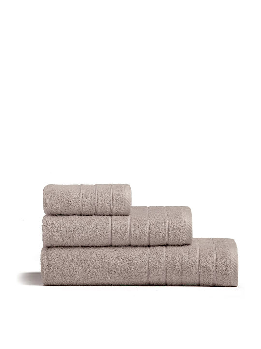 Melinen Bath Towel Fresca 70x140cm Brown Weight...