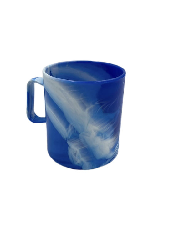 Tasse Kunststoff Blau 300ml 1Stück