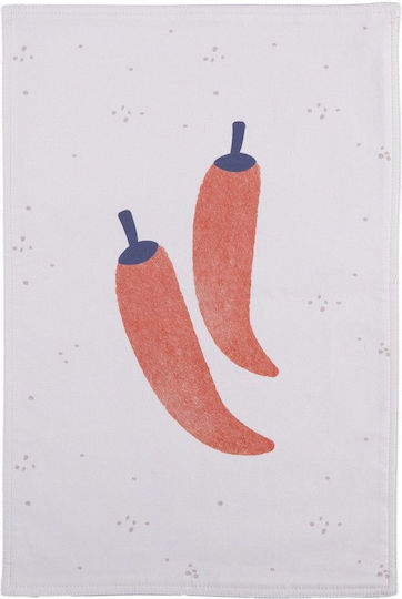 Nef-Nef Homeware Catifea Peppers Ecru Prosop de ceai din 100% Bumbac în Culoarea Ecru 40x60cm Nef-Nef Homeware Catifea Peppers Ecru Prosop de ceai din 100% Bumbac în Culoarea Ecru 40x60cm