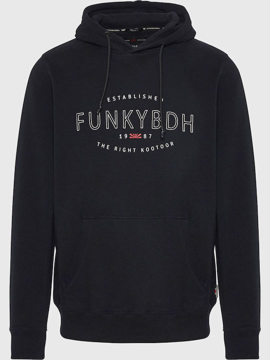 Funky Buddha Яке с Качулка Черно