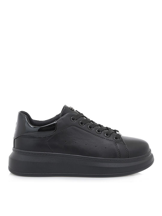 JK London Femei Sneakers NEGRU