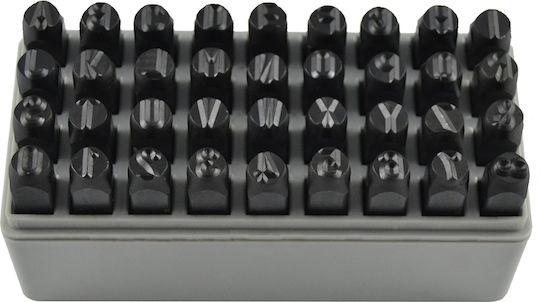 JBM 53119 Χτυπητά Γράμματα Σετ Εργαλεία Χειρός 36τμχ