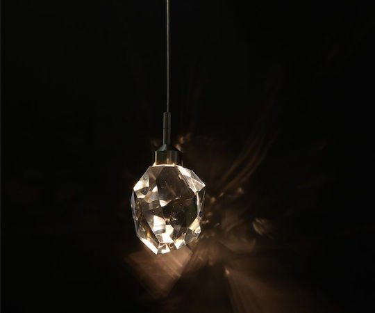 Luma Lustră Argintiu 11cm.