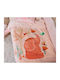 Nef-Nef Homeware Blanket Nursery Swaddling Blankets Indonesia Velvet Orange Indonesia 75x100cm