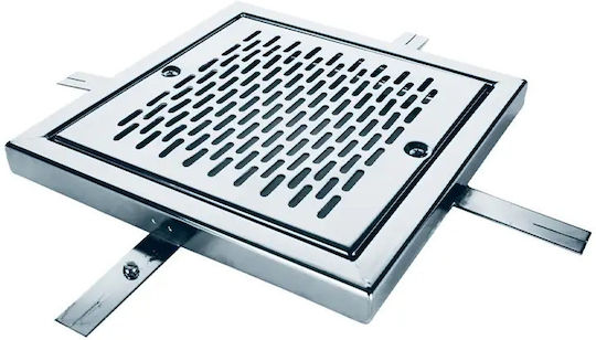 Astral Pool Ανοξείδωτη Σχάρα Πυθμένα 200 X 200mm Ινοχ-316