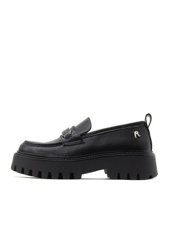 Numb Tag Damen Loafers in Schwarz Farbe